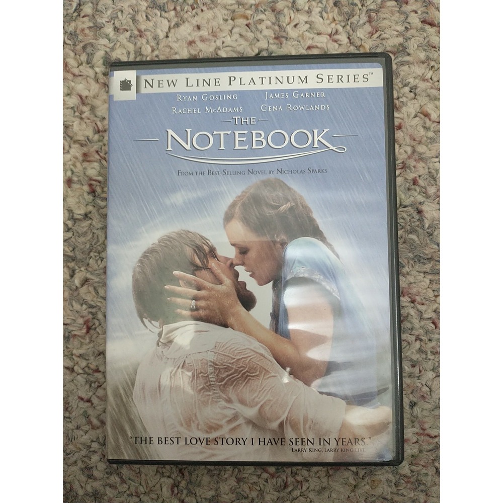 The Notebook DVD 2005 Romantic Drama Ryan Gosling Rachel McAdams PG-13